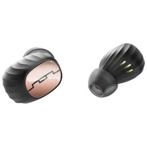 Sol Republic Amps Air True Wireless In Ear Earbuds Black and Gold Sol Republic Amps Air True Wireless In Ear Earbuds Black and Gold